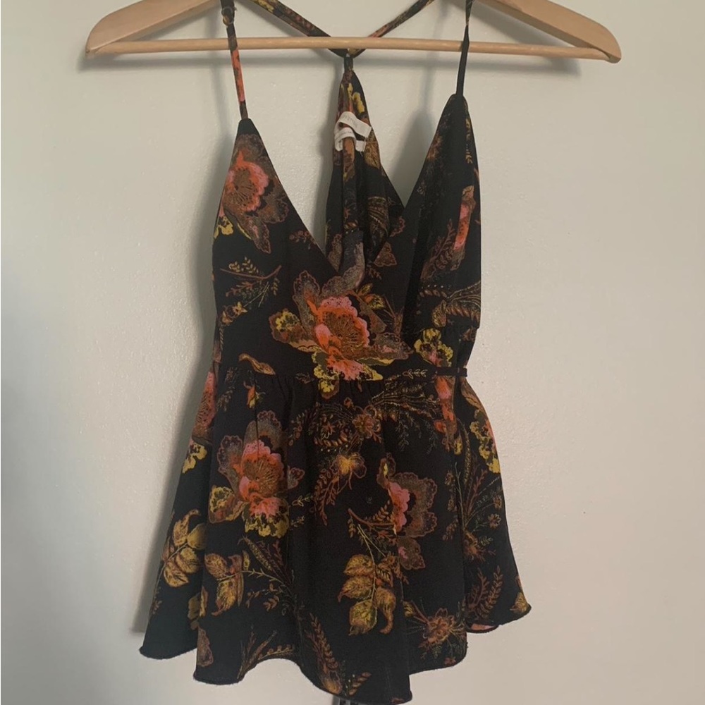 Urban Outfitters paisley wrap tank top